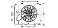 mercedes-benz Kader + Ventilator 210 Bosch