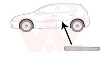 vanwezel VAN WEZEL Zierleisten VW 5894425 1K4853753AGRU Zier-/Schutzleiste, Tür