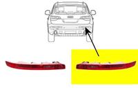 Audi ACHTERLICHT RECHTS In BUMPER