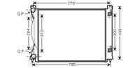 Audi RADIATEUR A6 20TDi AT +zonder AIRCO 04-05