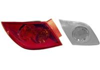 vanwezel Achterlichtglas buiten links van wezel autoparts