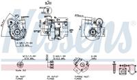 NISSENS Turbolader 93041 Abgasturbolader,Lader, Aufladung FIAT,PEUGEOT,CITROËN,DUCATO Pritsche/Fahrgestell 230,DUCATO Bus 230,DUCATO Kasten 244