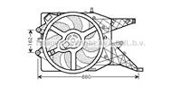 opel Koelventilatorwiel