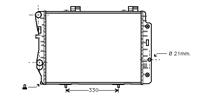 mercedes-benz Radiateur Benzine 2.8 - 24v At