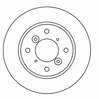 A.B.S. Bremsscheiben 16626 Scheibenbremsen,Bremsscheibe SUZUKI,LIANA Schrägheck,LIANA ER,BALENO Kombi EG,BALENO EG,BALENO Schrägheck EG