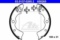 Bremsbackensatz Hinterachse ATE 03.0137-0265.2