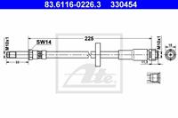 Bremsschlauch ATE 83.6116-0226.3