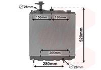 mitsubishi Radiateur 32002266