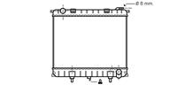 landrover RADIATEUR RANGE ROVER 4.0i 94-99