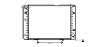 mercedes Radiateur Mb W201(190) At 83-93