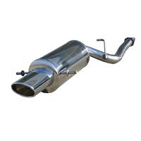 100% RVS Sportuitlaat Subaru Impreza 4WD 2.5 STi (280pk) 2006- 150x105mm