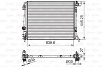 renault Radiateur 701662