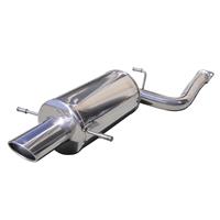 100% RVS Sportuitlaat Subaru Impreza 4WD 2.0 GT-Turbo -2000 120x80mm