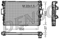 DENSO Wasserkühler DRM12003 Kühler,Motorkühler IVECO,DAILY III Pritsche/Fahrgestell,DAILY III Kasten/Kombi