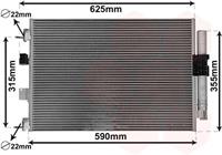 vanwezel VAN WEZEL Klimakondensator 18015709 Kondensator,Klimakühler FORD,FOCUS III Turnier,FOCUS III,C-MAX II,KUGA II DM2,GRAND C-MAX,FOCUS III Stufenheck