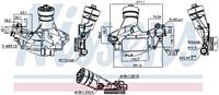 NISSENS Ölkühler 90931 Ölkühler, Motoröl OPEL,SAAB,VAUXHALL,CORSA D,ZAFIRA B A05,ASTRA H Caravan L35,MERIVA,ASTRA H L48,ASTRA J Sports Tourer