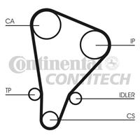 CONTITECH Zahnriemen CT521 Steuerriemen TOYOTA,LAND CRUISER PZJ7_, KZJ7_, HZJ7_, BJ7_, LJ7_, RJ7_,HILUX IV Pick-up _N5_, _N6_,CROWN Stufenheck _S1_