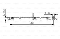 Remslang BOSCH 1 987 481 A57