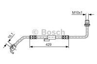 Bremsschlauch Vorderachse links Bosch 1 987 476 511