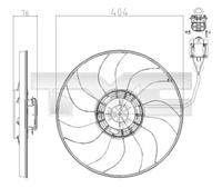 opel Koelventilatorwiel