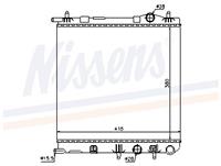 NISSENS Wasserkühler 636002 Kühler,Motorkühler PEUGEOT,CITROËN,207 WA_, WC_,207 CC WD_,207 SW WK_,208,208 Kasten,DS3,C3 II