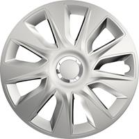 4-Delige Wieldoppenset Stratos RC Silver 16 inch