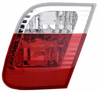 Set Binnenste Achterlichten (klep) passend voor BMW 3-Serie E46 Sedan 1998-2005 - Wit/Rood