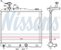 mitsubishi Radiateur 628982