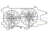 fiat Koelventilator