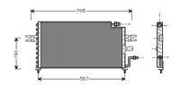 hyundai Condensor Cond Lantra 90-94 All