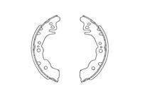 kavoparts Bremsbackensatz Hinterachse Kavo Parts KBS-1903