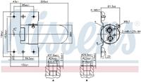 Droger, airconditioning NISSENS 95508