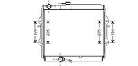 Toyota RADIATEUR HI-LUX 24-deurs MT 97 tot01