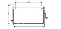 daewoo AIRCO CONDENSOR 81005044