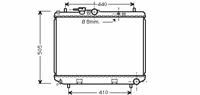 daihatsu RADIATEUR Terios 1.3 Hand 97-