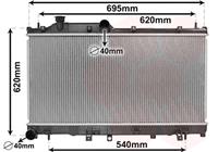 subaru Radiateur