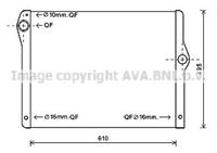 PRASCO Kühler, Motorkühlung BMW BW2430 17117603745,17117612954,7573257 Kühler,Wasserkühler,Autokühler,Motorkühler 7603745,7612954,17117573257