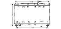 hyundai Radiateur Benzine 2.7 Mt
