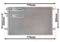 Volkswagen Condensor Zonder Droger 58015709