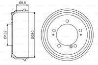 BOSCH Bremstrommel 0 986 477 169  OPEL,RENAULT,VAUXHALL,MOVANO Kasten F9,MOVANO Combi J9,MOVANO Pritsche/Fahrgestell U9, E9,MOVANO Kipper H9