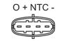 NGK Sensor, Saugrohrdruck 93266  OPEL,FORD,FIAT,COMBO Kasten/Kombi X12,COMBO Tour X12,KA RU8,GRANDE PUNTO 199,PUNTO 188,PANDA 169,500 312,STILO 192