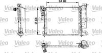 Radiator, motorkoeling Valeo 816715