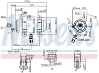 Droger,Airconditioner NISSENS 95509