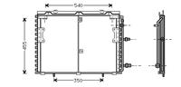 mercedes Airco Condensor