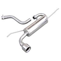 100% RVS Sportuitlaat Volkswagen Golf V 1.6 FSi (115pk) 2003- 102mm
