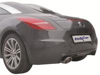 100% RVS Sportuitlaat Peugeot RCZ 1.6THP (156pk) 2010- 150x105 Oblique