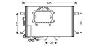 mercedes Condensor Met Droger W/s211 / C219 At 07-