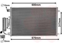 nissan Condensor, airconditioning