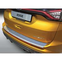 ABS Achterbumper beschermlijst Ford Edge 6/2016-Ribbed' Zilver