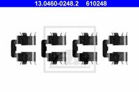 Zubehörsatz, Scheibenbremsbelag Hinterachse ATE 13.0460-0248.2